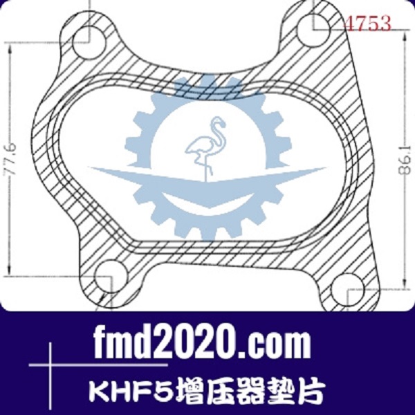 搅拌运输车配件锋芒机械供应RHF5，KHF5增压器垫片