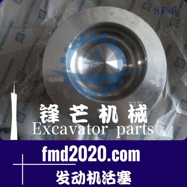 发动机件供应沃尔沃挖掘机配件EC210B，D6E发动机活塞(图1)