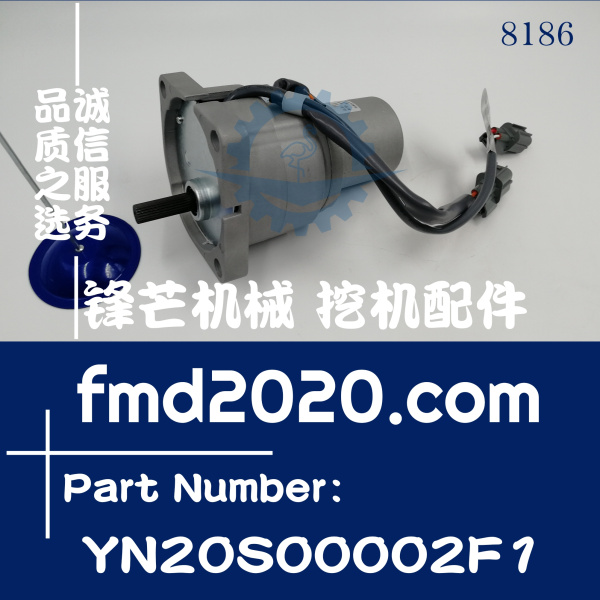 供应挖机配件神钢SK200-6E油门马达油门电机YN20S00002F1(图1)