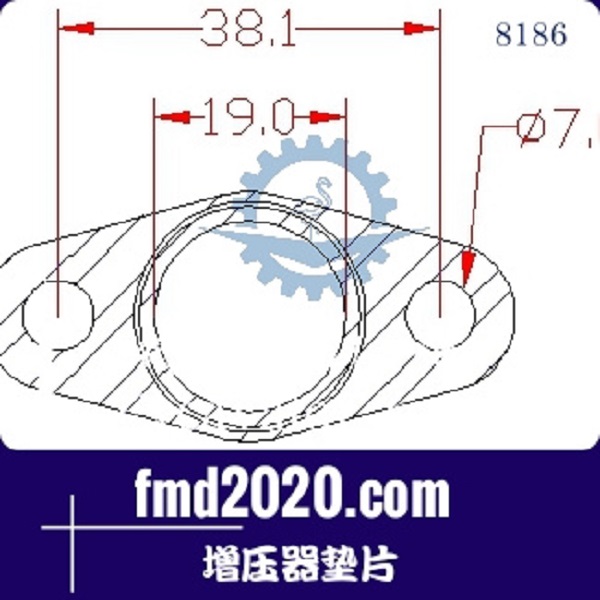 叉车零件锋芒机械供应GARRETT盖瑞特GT17V增压器垫片