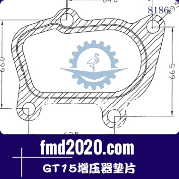 爆破钻孔机配件锋芒机械供应GARRETT盖瑞特GT15增压器垫片