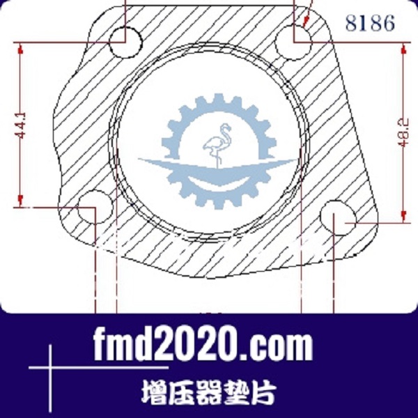 抓木器配件锋芒机械供应3K增压器KP35增压器垫片