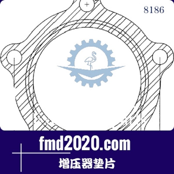 压路机配件锋芒机械供应3K增压器K27增压器垫片(图1)