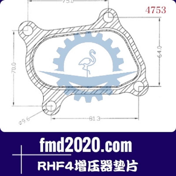 压路机零件锋芒机械供应GT15，K03，RHF4增压器垫片