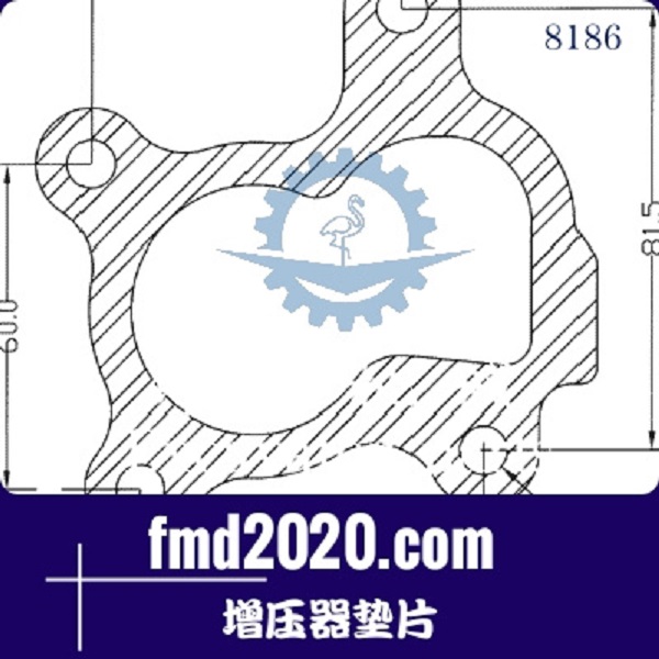 铣刨机配件锋芒机械供应3K增压器KP35增压器垫片