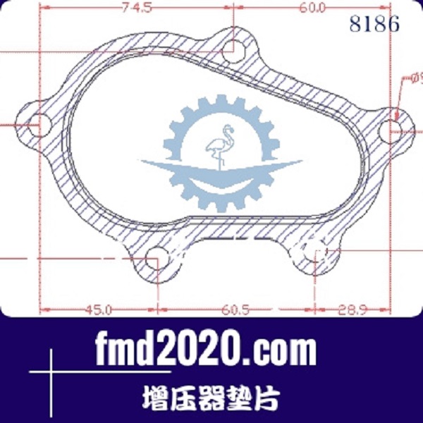 挖掘机配件锋芒机械供应3K增压器K26增压器垫片