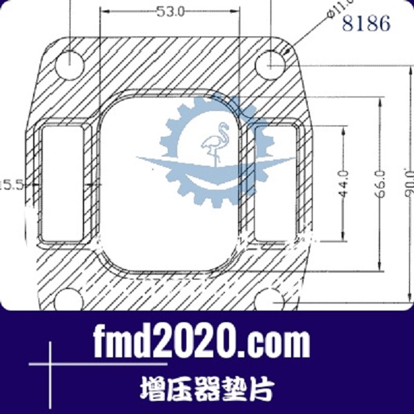 推土机配件锋芒机械供应K26，K31，S2BW增压器垫片(图1)