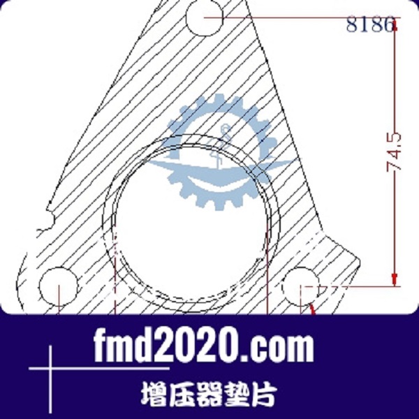 市政环卫机械零件锋芒机械供应GARRETT盖瑞特GT15增压器垫片