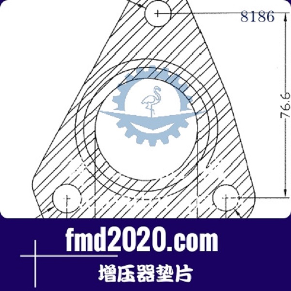 破碎机零件锋芒机械供应GT15，GT17V，GT18V，RHF4增压器垫片(图1)