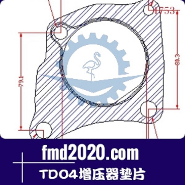 履带推土机配件锋芒机械供应TDO4增压器垫片