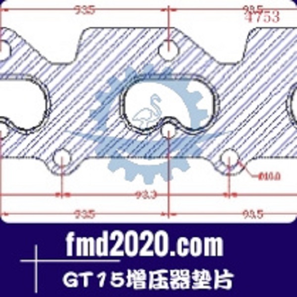 沥青摊铺机配件锋芒机械供应GARRETT盖瑞特GT15增压器垫片