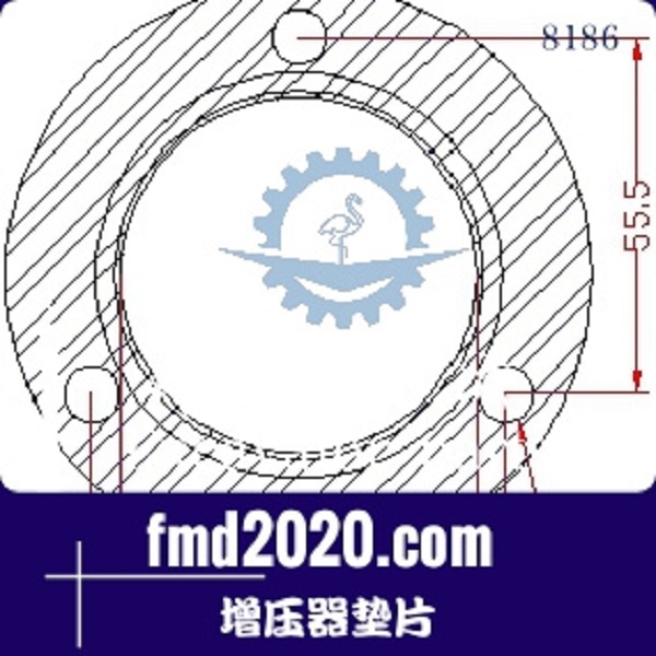 沥青摊铺机配件锋芒机械供应3K增压器KP31增压器垫片