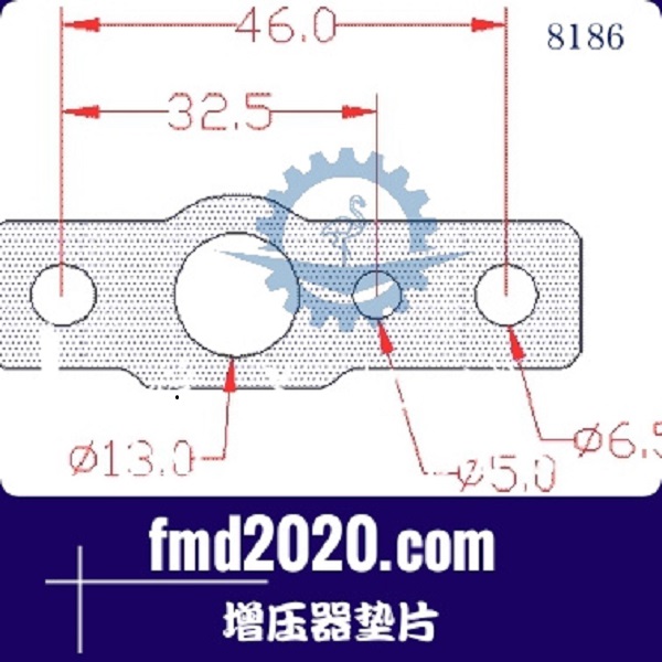 沥青摊铺机零件锋芒机械供应盖瑞特GARRETT增压器GT15Z增压器垫片