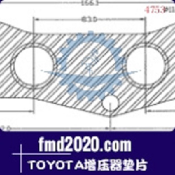 路面养护机械配件锋芒机械供应TOYOTA增压器垫片(图1)