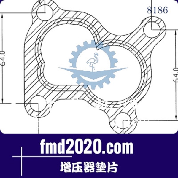 空压机配件锋芒机械供应3K增压器KP35增压器垫片