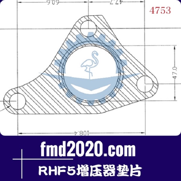 混凝土搅拌站配件锋芒机械供应TF035，TD04，RHF5增压器垫片