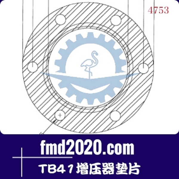 装载机配件锋芒机械供应TO4B，TO4E，TBP4，TA35，TB41增压器垫片