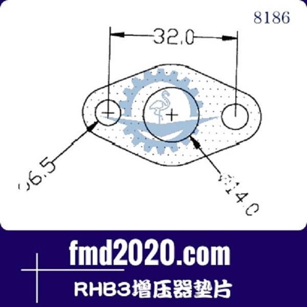 锋芒机械装载机配件锋芒机械供应RHB3增压器垫片(图1)