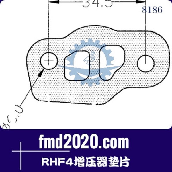 压路机配件锋芒机械供应RHB3，RHB4，RHF4增压器垫片