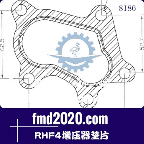 旋挖钻配件锋芒机械供应RHF4，RHF4增压器垫片