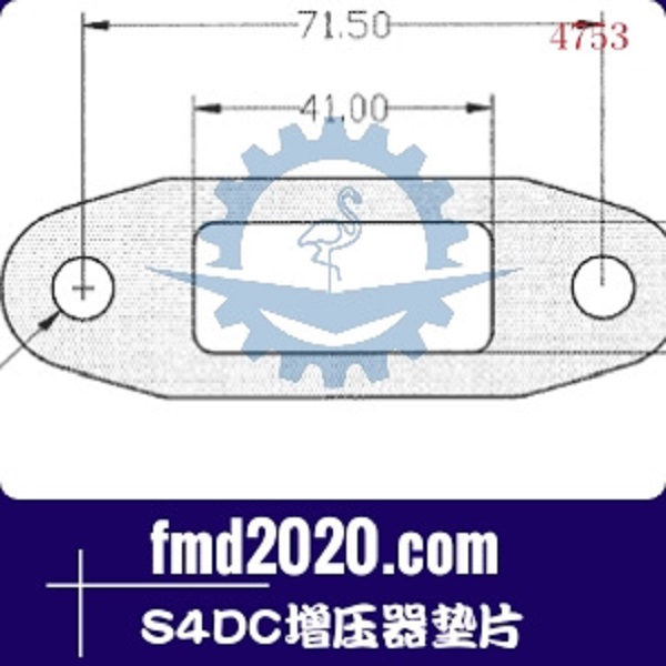 推土机配件锋芒机械供应4LEC，4LFC，S4AC，S4DC增压器垫片