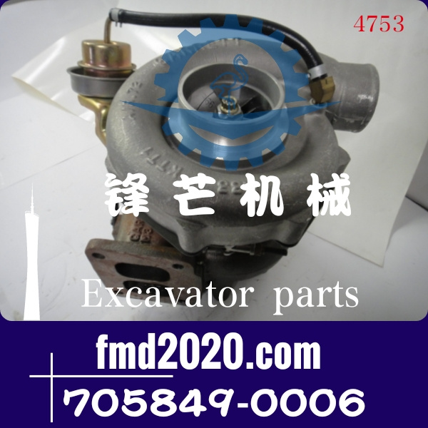 港口设备尼桑UD卡车增压器14201-9673，705849-0006(图1)