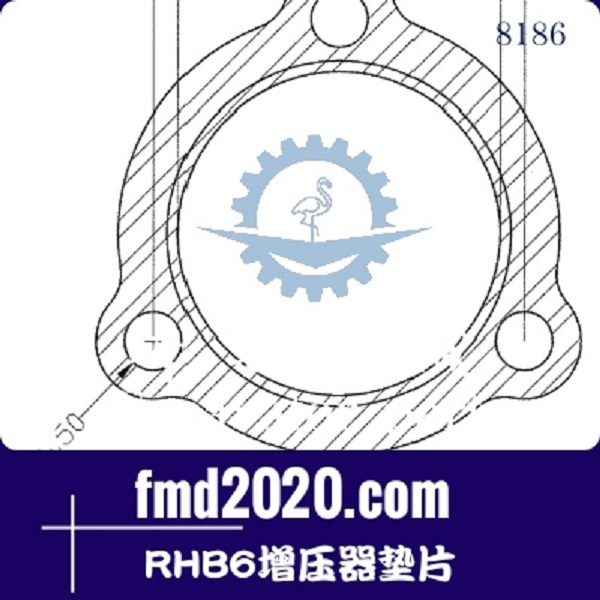 装载机配件履带起重机配件锋芒机械供应RHB6增压器垫片