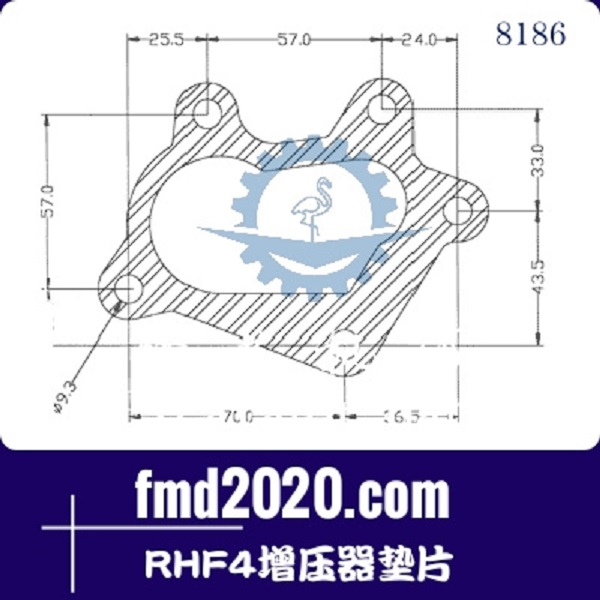 两头忙配件锋芒机械供应RHB4，RHF4增压器垫片