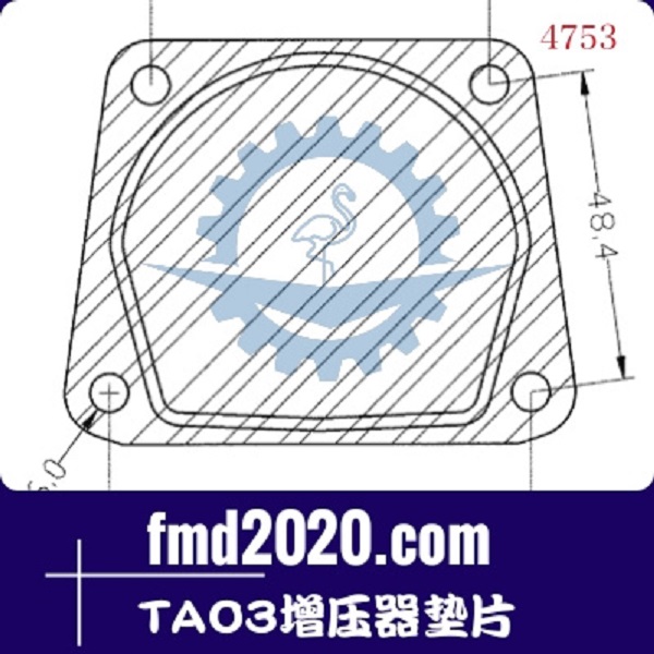 搅拌运输车配件锋芒机械供应TAO3增压器垫片