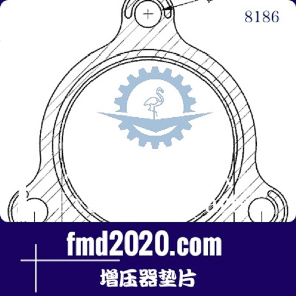 混凝土配件配件锋芒机械供应TBO3，TB25，TE05增压器垫片(图1)