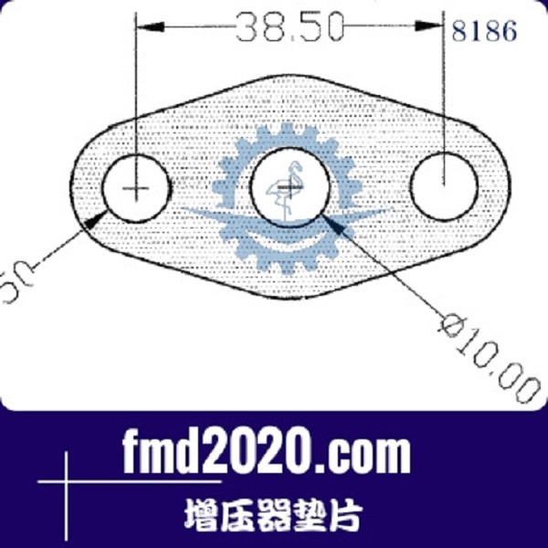 港口设备配件锋芒机械供应TBO3，TBOB，TO4E，K24增压器垫片(图1)