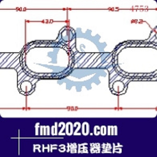 单钢压路机配件锋芒机械供应RHF3增压器垫片