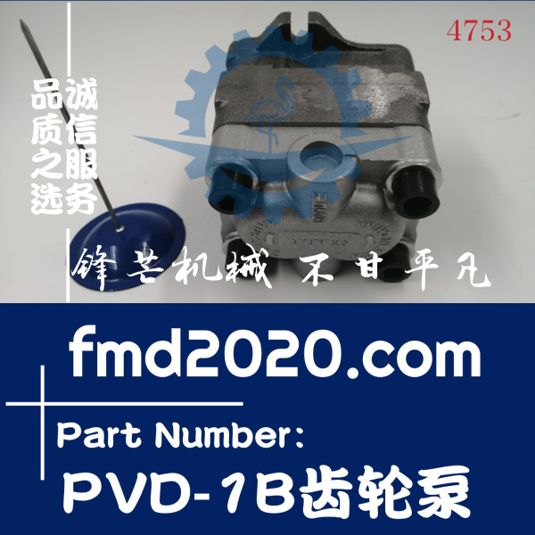 挖掘机配件大全齿轮泵先导泵PVD-1B齿轮泵