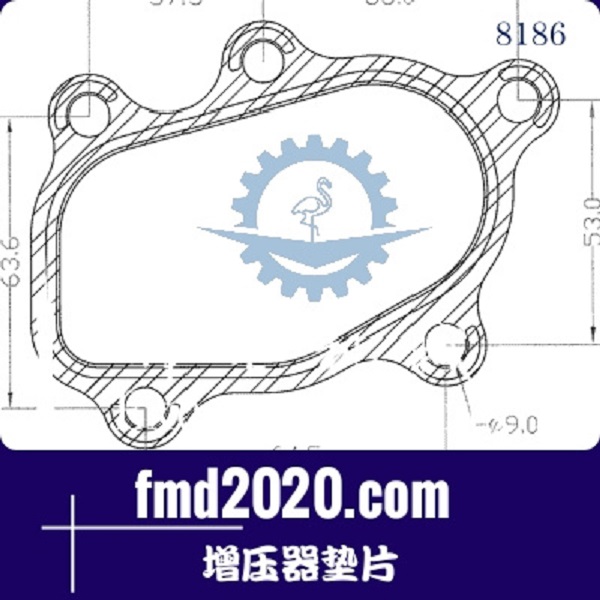 拖泵配件锋芒机械供应TB25，TB28增压器垫片