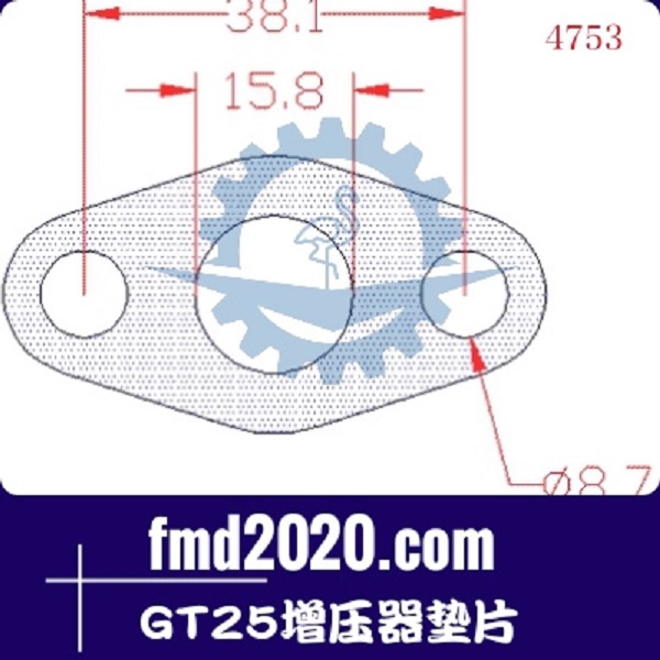 港口设备推土机零件锋芒机械供应GT25增压器垫片