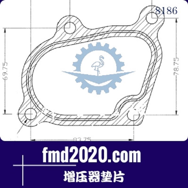 工程机械及随车起重机配件锋芒机械供应TBO3增压器垫片