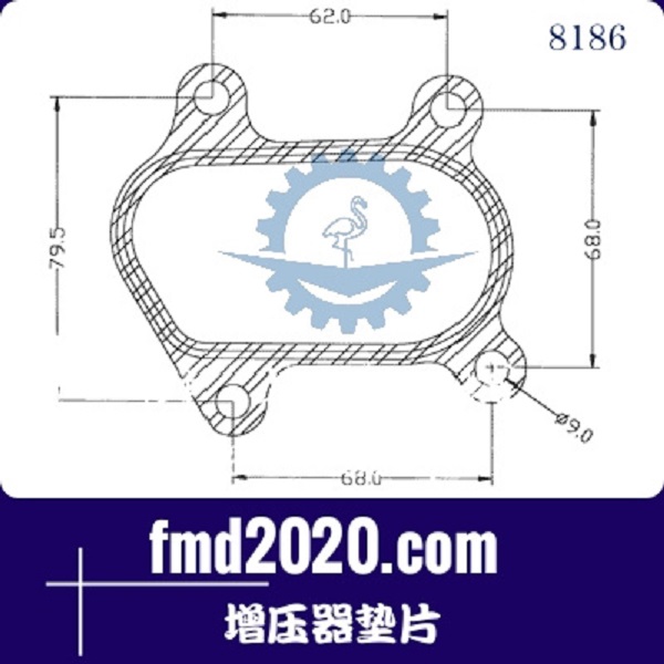 随车起重机配件锋芒机械供应TB25，K14增压器垫片