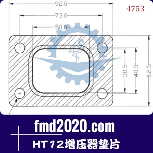 起重机配件锋芒机械供应K14，K16，K16，S1A，S1B，HT12增压器垫(图1)