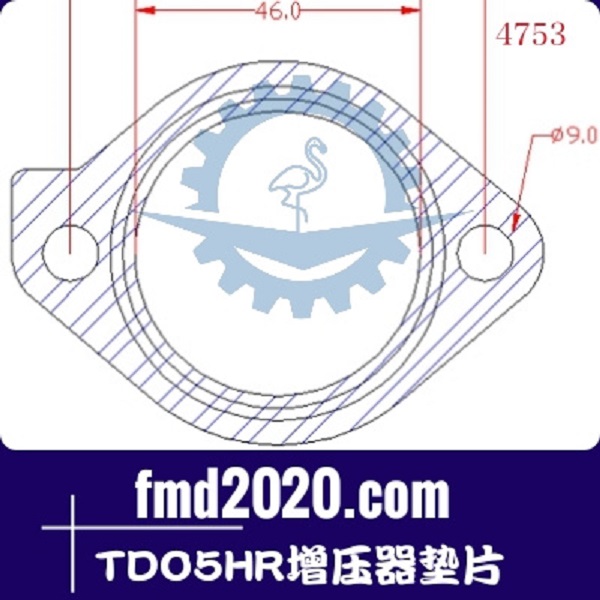 两头忙零件锋芒机械供应GT30，TDO5HR增压器垫片