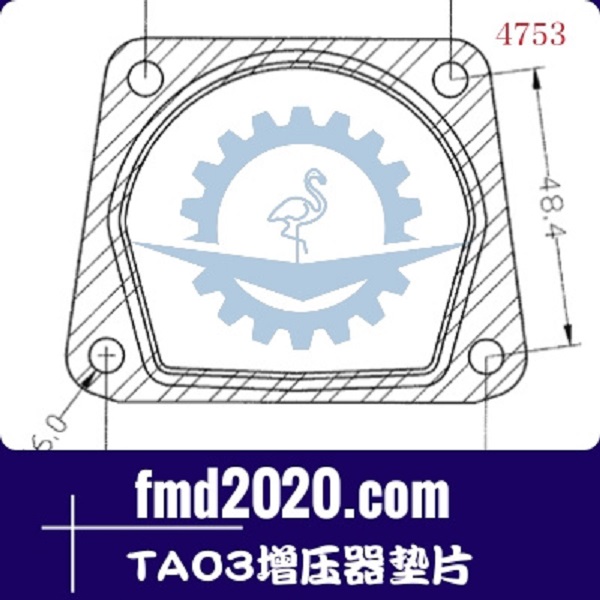 沥青搅拌站配件锋芒机械供应TAO3增压器垫片