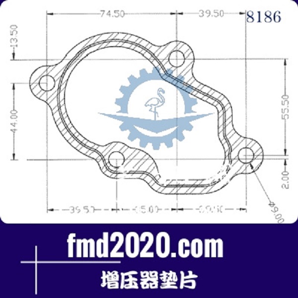 矿用自卸车配件锋芒机械供应TBO3增压器垫片