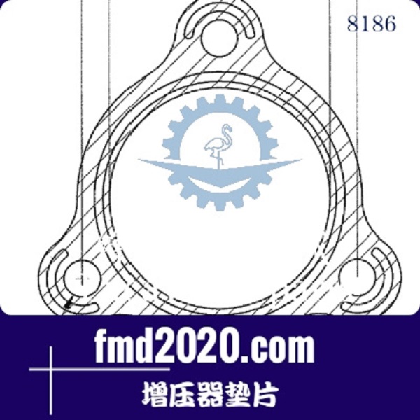 空压机配件锋芒机械供应TBO2，TD25，GT20V，K14，K16增压器垫片(图1)