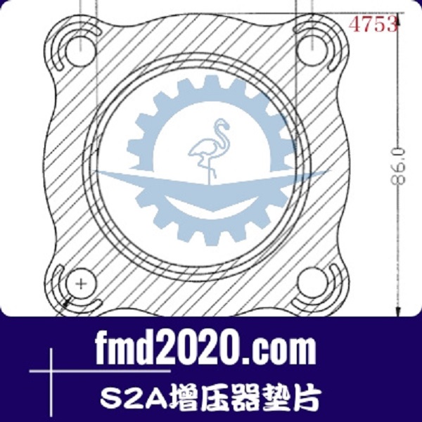 非公路自卸车配件锋芒机械供应TA31，K26，S2A增压器垫片