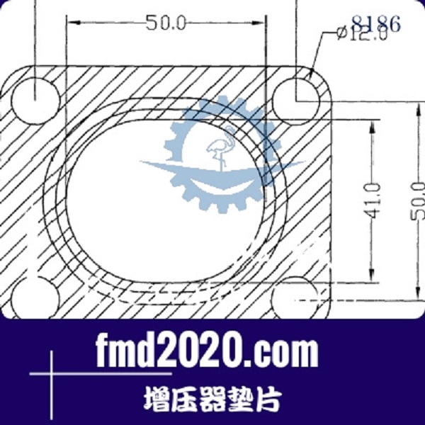 发电机组应急设备配件锋芒机械供应TB02，K14，K16增压器垫片