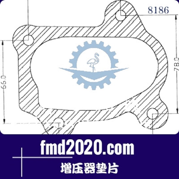 发电机组配件锋芒机械供应TBO2，K14，K16增压器垫片(图1)