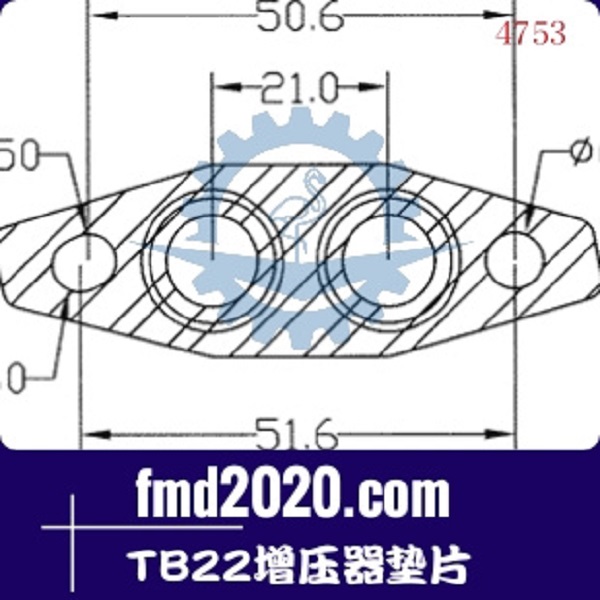 工程机械发电机组配件锋芒机械供应TB22增压器垫片