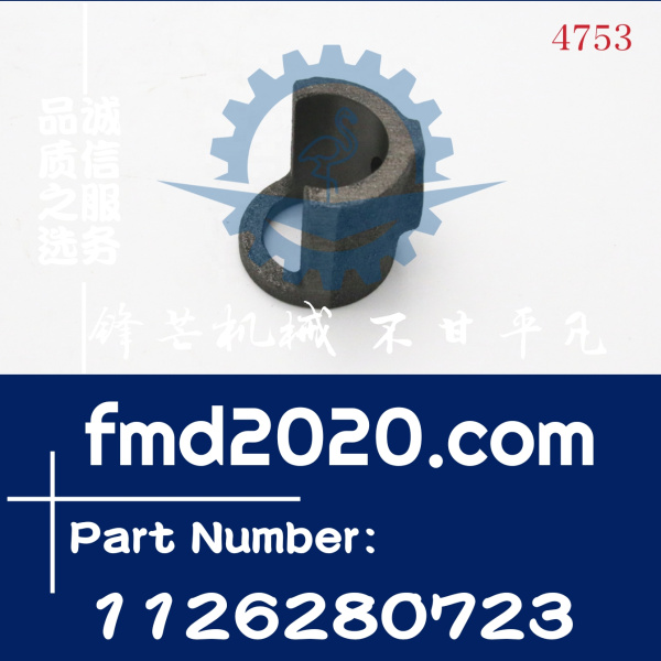 五十铃发动机零件6WG1摇臂支架1126280723，112628-0723(图1)