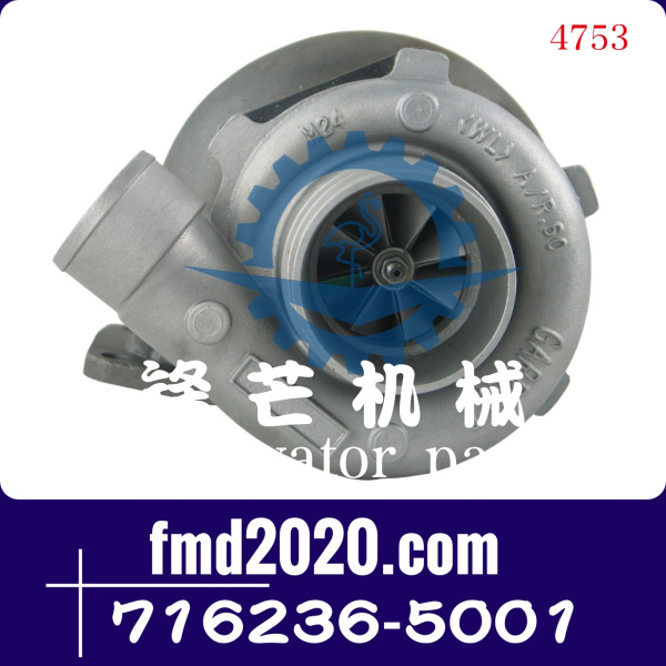 日立挖掘机配件EX200-2  EX200-3，6BD1T涡轮增压器716236-5001