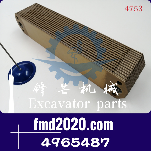 锋芒机械康明斯QSX15机油冷却器芯4965487发动机大修(图1)