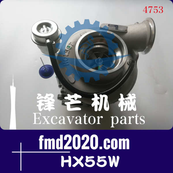 康明斯QSM4增压器增压器4037635，4037631，4037632型号HX55W(图1)